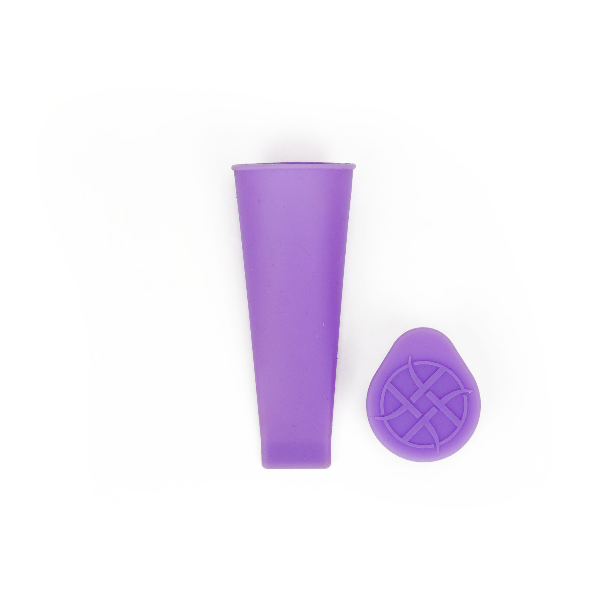 Silicone mold to make ice cream