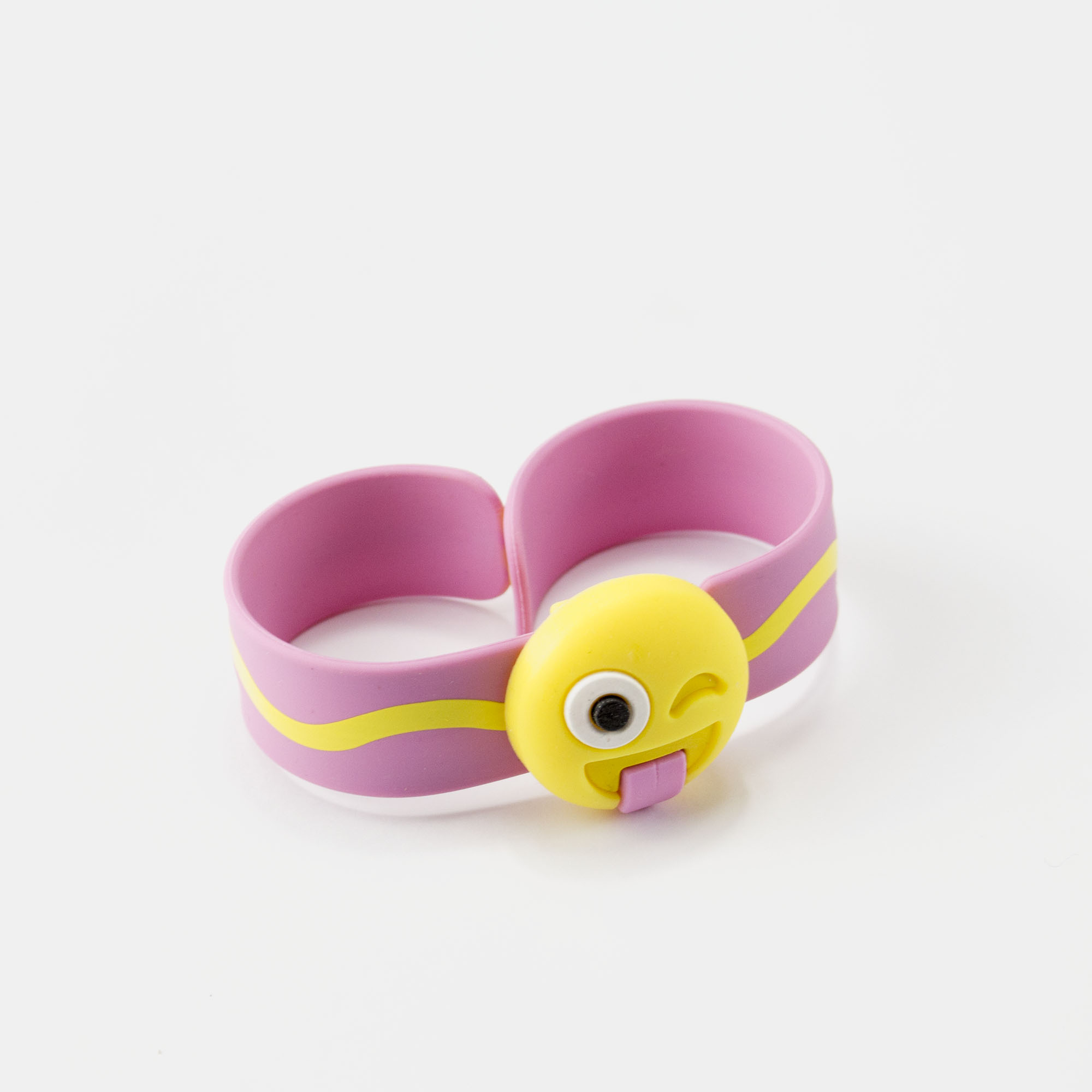 Emoticon Pink Citronella Bracelet